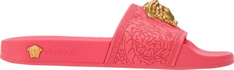 versace ciabatte|Versace Wmns Ciabattina Slide 'Shell Pink' .